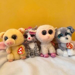 Beanie Boos Ty Bundle - Preowned with Tags